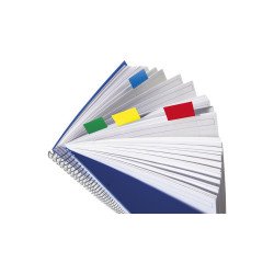 Jelölőcímke 25,4x43,2mm, 50lap, műanyag, 3M 680-1 piros Jelölőcímke 3M