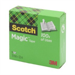 Ragasztószalag 19mmx33m Magic Tape 3M Scotch 810 Ragasztószalag 3M