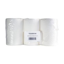 Toalettpapír 2 rétegű közületi átmérő: 19 cm 100 % cellulóz laponkénti belső adagolású 12 tekercs/karton hófehér Toalettpapírok Alpha