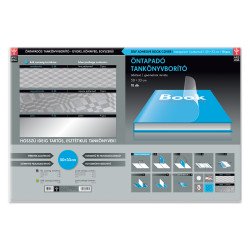 Tankönyvborító öntapadó, 50x33cm, 10 ív/csomag, Ars Una, geometrikus Füzet, könyv borító Ars Una