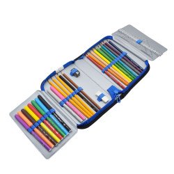 Tolltartó, töltött, kihajtható, szögletes, fiús, Ars Una NASA Tolltartó Ars Una