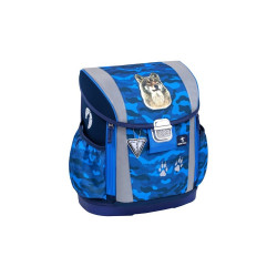 Iskolatáska ergonómiai, fiús, Customize-me, 404-20/AG, Belmil, Alpha Wolf Gyermektáska, tornazsák Belmil