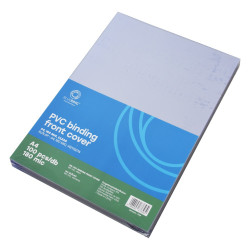Előlap, A4, 180 micron 100 db/csomag, Bluering® víztiszta Kötészeti kellék Bluering
