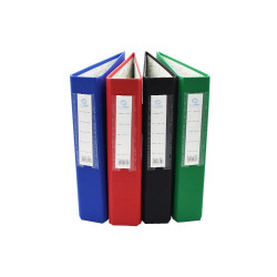 Gyűrűskönyv A5, 3cm 2 gyűrűs Bluering® fekete Gyűrűskönyv Bluering