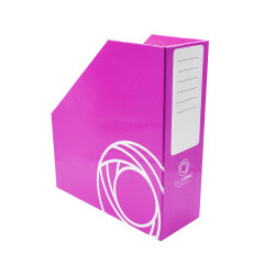 Iratpapucs 9cm, karton, fóliázott Bluering® lila Iratpapucs Bluering