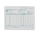 Készletkivételezési bizonylat A5, 25x4lapos 8 tételes B.12-114 Bluering®