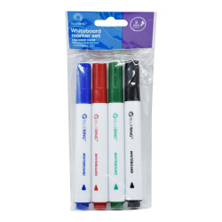 Táblamarker készlet, kerek Bluering®, 4 klf. szín Táblamarker Bluering