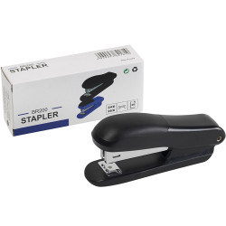 Tűzőgép 20lap, 24/6, Bluering® BR200 fekete test Tűzőgép Bluering