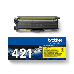 Brother TN421 toner yellow ORIGINAL Toner original Brother