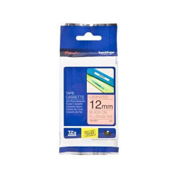 Feliratozógép szalag, Brother TZEB31 12mmx5m ORIGINAL fekete/narancs Nyomtató és feliratozó gép, kellékek Brother