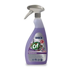Fertőtlenítő hatású tisztítószer szórófejes 750 ml Cif Pro Safeguard 2in1 Fertőtlenítő tisztítószer és adalék Cif