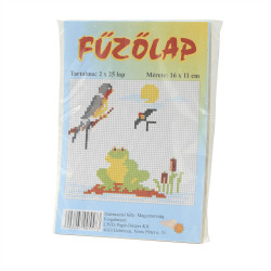 Fűzőlap, 11x16cm, 50lap, sárga,barna,piros,kék,zöld színekben. Iskolai készségfejlesztő Civis