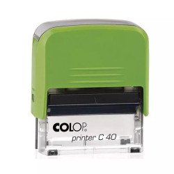 Bélyegző C40 Colop zöld ház/fekete párna Bélyegző és kelléke Colop