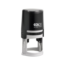 Bélyegző kör R50 Printer Colop fekete ház/fekete párna Bélyegző és kelléke Colop