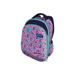 Iskolatáska anatómiai Connect Hableány lila türkiz Gyermektáska, tornazsák Connect