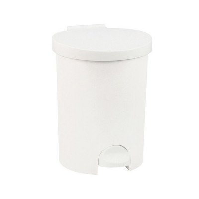 Szemetes kuka pedálos műanyag 15 literes kivehető tartállyal Curver fehér