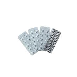 Indikátor tabletta szabad klór mérésére 10 tabletta/levél FotoPOOL DPD1 Dinax Fertőtlenítő tisztítószer és adalék Dinax