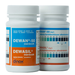 Mérőcsík 50 db/doboz Dewan-50 Dinax Fertőtlenítő tisztítószer és adalék Dinax