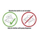 Adagoló állomás kézfertőtlenítőhöz, állványos Durable, fehér