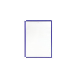 Bemutatótábla panel, A4, 5 db/csomag, Durable Sherpa lila