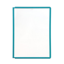 Bemutatótábla panel, A4, 5 db/csomag, Durable Sherpa zöld Bemutatótábla, mágneses info keret Durable