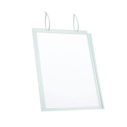 Dokumentum tároló A3, vízálló, kábelkötegelővel, 5 db/csomag, Durable Bemutatótábla, mágneses info keret Durable