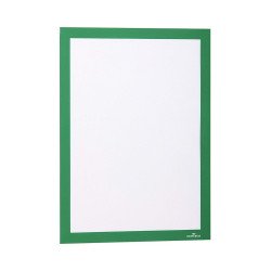 Infókeret A3, XXL csomag, 6 db/csomag, Durable Duraframe® zöld Bemutatótábla, mágneses info keret Durable