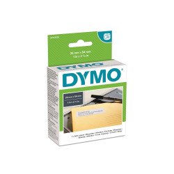Etikett Dymo LW nyomtatóhoz 25x54mm 500 db etikett/doboz Original fehér Nyomtató és feliratozó gép, kellékek Dymo