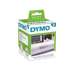 Etikett Dymo LW nyomtatóhoz 36x89mm, 260 db etikett/doboz, Original, fehér Nyomtató és feliratozó gép, kellékek Dymo