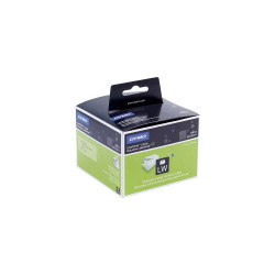 Etikett Dymo LW nyomtatóhoz műanyag 36x89mm, 260 db etikett/doboz, Original, átlátszó Nyomtató és feliratozó gép, kellékek Dymo