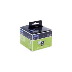 Etikett Dymo LW nyomtatóhoz műanyag 36x89mm, 260 db etikett/doboz, Original, átlátszó Nyomtató és feliratozó gép, kellékek Dymo