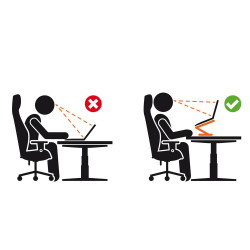 Tablet tartó Durable RISE ezüst