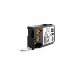Feliratozógép szalag Dymo XTL 1868704 21mmx21mm, ORIGINAL, poliészter, fehér/fekete Nyomtató és feliratozó gép, kellékek Dymo