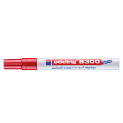 Alkoholos permanent marker 8300 ipari Edding piros Permanent marker EDDING