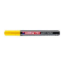 Lakkmarker 1-2mm, kerek Edding 791 sárga Lakkmarker EDDING