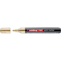 Lakkmarker 2-3mm, kerek Edding 790 arany Lakkmarker EDDING