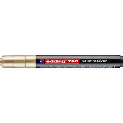 Lakkmarker 2-3mm, kerek Edding 790 arany Lakkmarker EDDING
