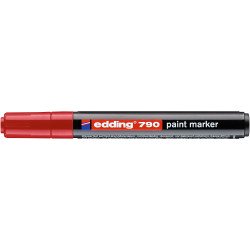 Lakkmarker 2-3mm, kerek Edding 790 piros Lakkmarker EDDING