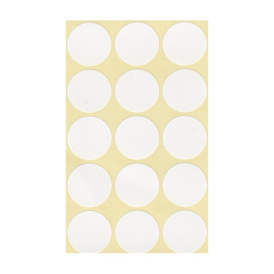 Etikett címke, 25mm, körcímke 60 db/csomag