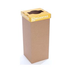 Szemetes kuka 53 literes műanyag szelektív Office Papírkosár, szemetes Egyéb