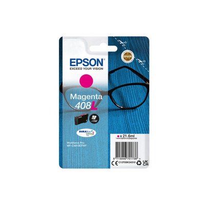 Epson 408XL/T09K3 tintapatron magenta ORIGINAL