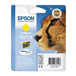 Epson T0714 tintapatron yellow ORIGINAL Tintapatron original Epson