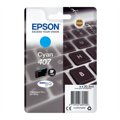 Epson T07U2 tintapatron cyan ORIGINAL