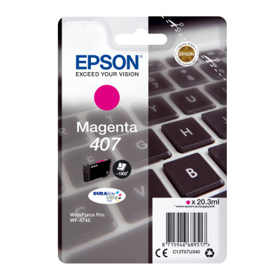 Epson T07U3 tintapatron magenta ORIGINAL