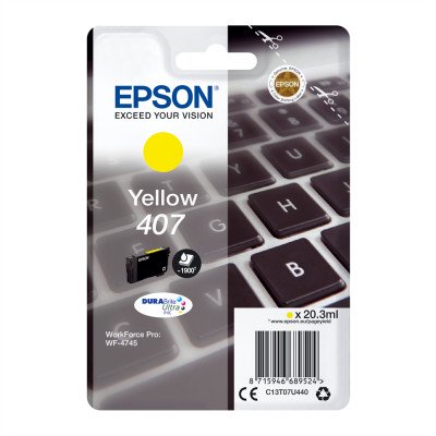 Epson T07U4 tintapatron yellow ORIGINAL