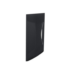 Gumis mappa A4, 15mm, PP Esselte Vivida fekete Gumis mappa Esselte