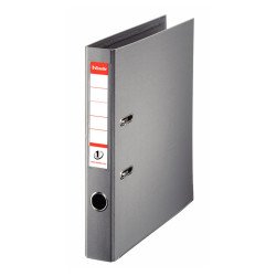 Iratrendező A4, 5cm, PP élvédő sínnel, Esselte Standard Vivida szürke Iratrendező Esselte