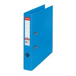 Iratrendező A4, 5cm, PP élvédő sínnel, Esselte Standard Vivida világoskék Iratrendező Esselte