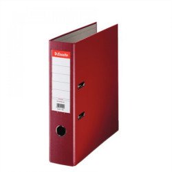 Iratrendező A4, 7,5cm, élvédő sínnel, 11276 Esselte Economy bordó Iratrendező Esselte