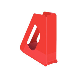 Iratpapucs 6,8cm, műanyag, Esselte Europost Vivida piros Iratpapucs Esselte